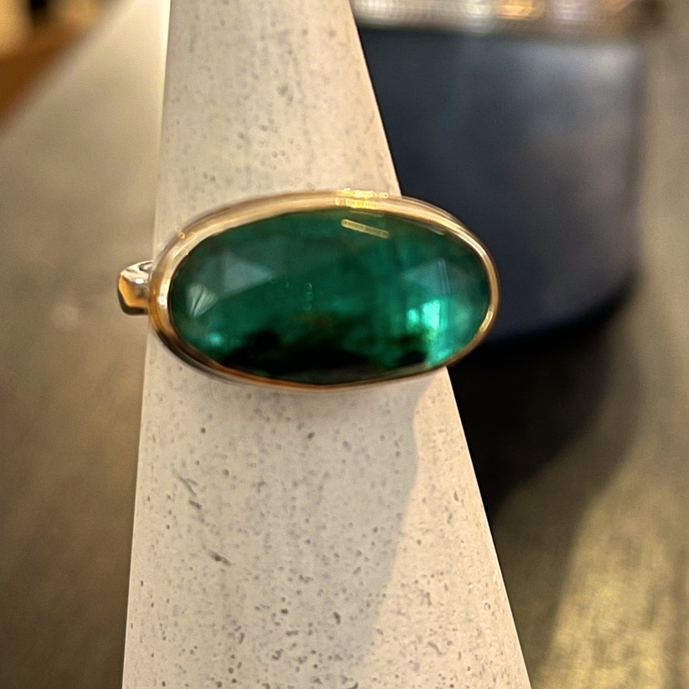 Jamie Joseph Emerald Ring